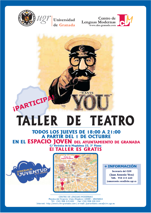 ©Ayto.Granada: Enredate: Taller de Teatro